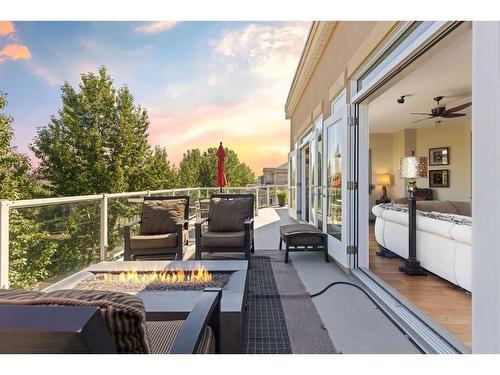 404-8 Hemlock Crescent Sw, Calgary, AB - Outdoor With Balcony With Deck Patio Veranda With Exterior