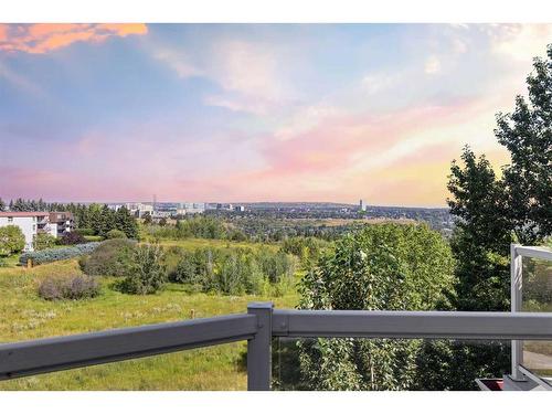 404-8 Hemlock Crescent Sw, Calgary, AB - Outdoor With Balcony With View