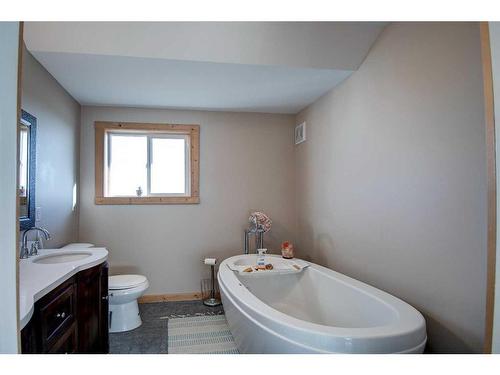 4-31035 Range Road 281, Rural Mountain View County, AB - Indoor Photo Showing Bathroom