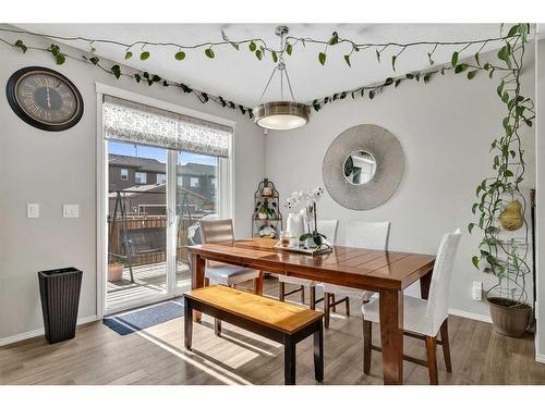 317 Cornerstone Manor Ne, Calgary, AB - Indoor Photo Showing Dining Room