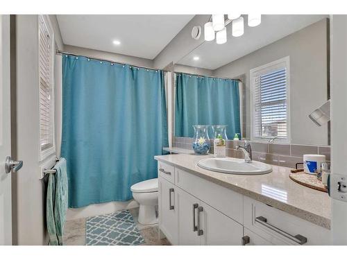 317 Cornerstone Manor Ne, Calgary, AB - Indoor Photo Showing Bathroom