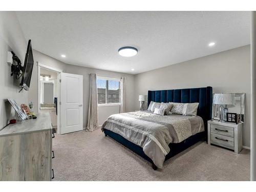 317 Cornerstone Manor Ne, Calgary, AB - Indoor Photo Showing Bedroom