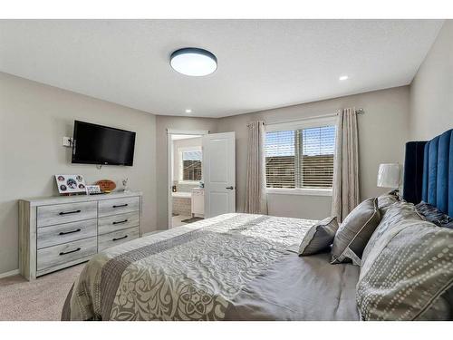 317 Cornerstone Manor Ne, Calgary, AB - Indoor Photo Showing Bedroom