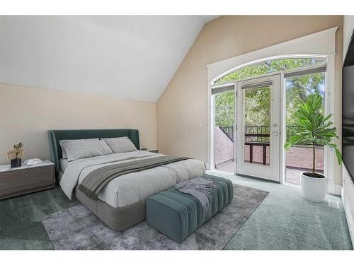 2138 1 Avenue Nw, Calgary, AB - Indoor Photo Showing Bedroom