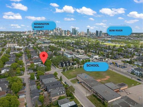 2138 1 Avenue Nw, Calgary, AB - Outdoor With View