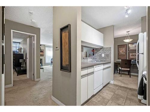 220-525 56 Avenue Sw, Calgary, AB - Indoor Photo Showing Kitchen