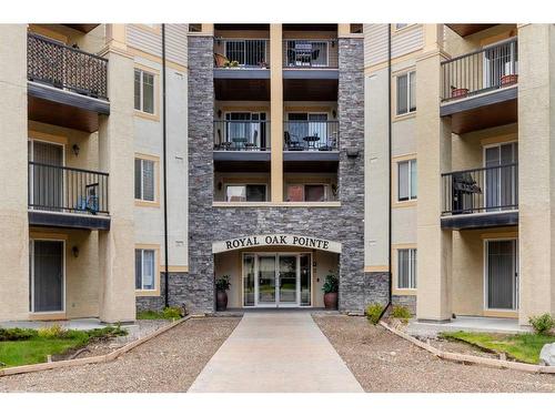 1429-8810 Royal Birch Boulevard Nw, Calgary, AB - Outdoor With Balcony With Facade