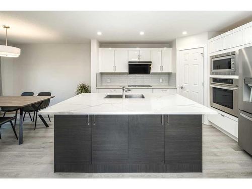 69 Hampstead Terrace Nw, Calgary, AB - Indoor Photo Showing Kitchen With Upgraded Kitchen
