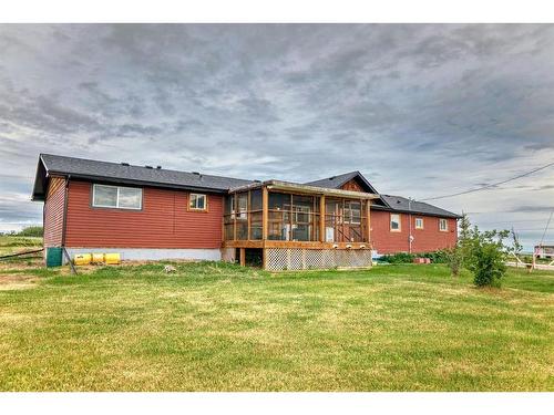 240045A Highway 1, Rural Wheatland County, AB - Outdoor With Deck Patio Veranda With Exterior