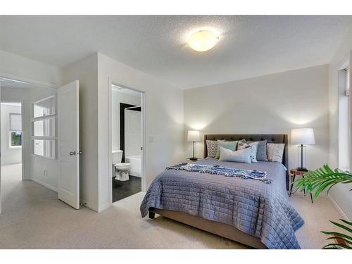 1406 Auburn Bay Square Se, Calgary, AB - Indoor Photo Showing Bedroom