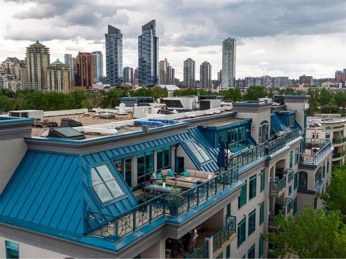 601-4 14 Street Nw, Calgary, AB - Outdoor With Balcony With View