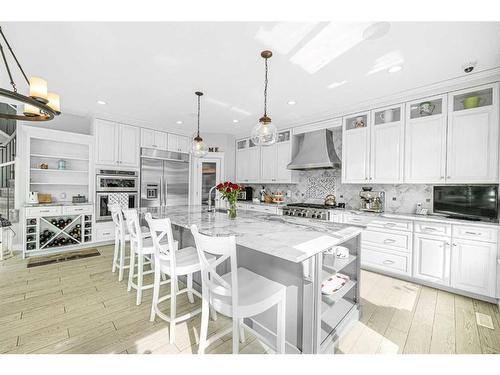 234 Mahogany Place Se, Calgary, AB - Indoor Photo Showing Kitchen With Upgraded Kitchen