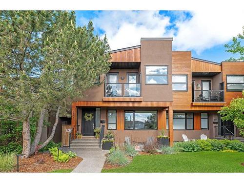 2605 21 Street Sw, Calgary, AB - Outdoor With Balcony With Facade