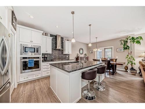 54 Masters Mews Se, Calgary, AB - Indoor Photo Showing Kitchen With Upgraded Kitchen