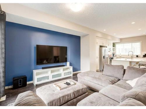 521 Nolanlake Villas Nw, Calgary, AB - Indoor Photo Showing Living Room