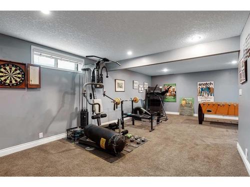 26 Scenic Ridge Way Nw, Calgary, AB - Indoor Photo Showing Gym Room