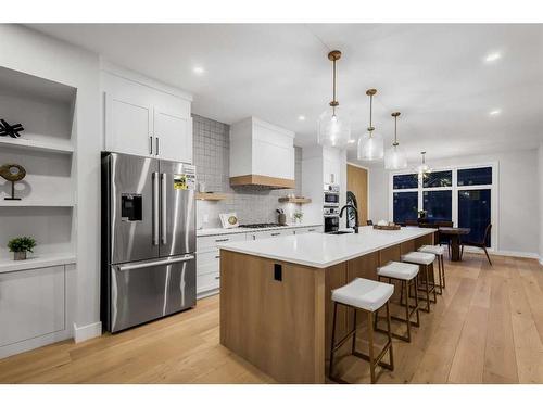 3725 Richmond Road Sw, Calgary, AB - Indoor Photo Showing Other Room With Fireplace