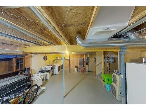 119 Prestwick Point Se, Calgary, AB - Indoor Photo Showing Basement