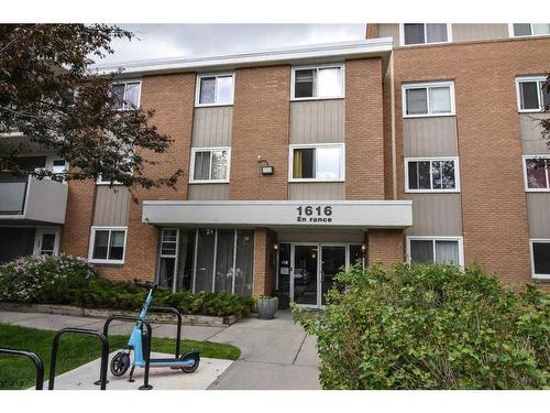 224-1616 8 Avenue Nw, Calgary, AB - Outdoor With Balcony With Facade