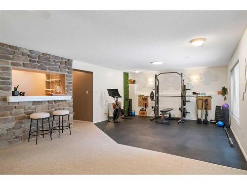 128 Citadel Park Nw, Calgary, AB - Indoor Photo Showing Gym Room