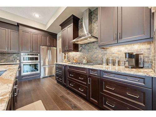 69 Waters Edge Drive, Heritage Pointe, AB - Indoor Photo Showing Kitchen With Upgraded Kitchen