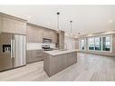 2301-681 Savanna Boulevard Ne, Calgary, AB  - Indoor Photo Showing Kitchen With Stainless Steel Kitchen With Upgraded Kitchen 