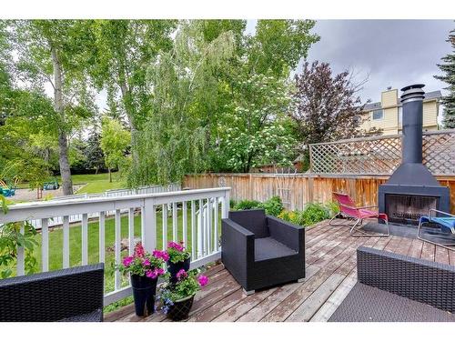117 Strandell Crescent Sw, Calgary, AB - Outdoor With Deck Patio Veranda