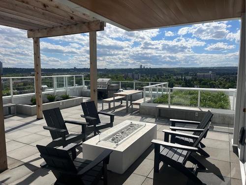 603-1107 Gladstone Road Nw, Calgary, AB -  With Deck Patio Veranda With View With Exterior