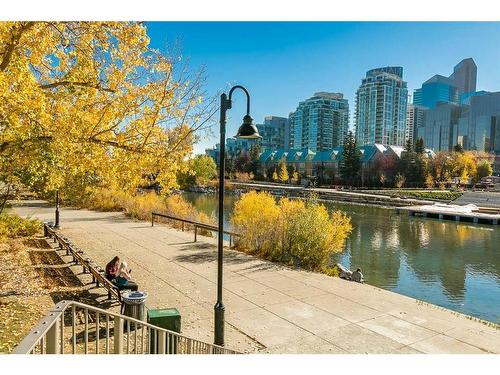 101-690 Princeton Way Sw, Calgary, AB - Outdoor With Body Of Water With View