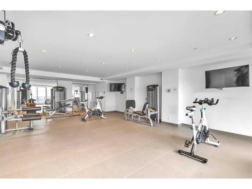 508-615 6 Avenue Se, Calgary, AB - Indoor Photo Showing Gym Room