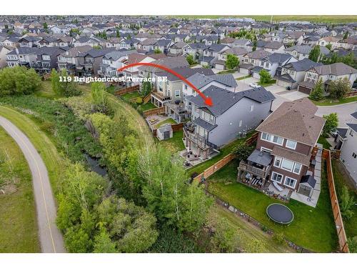 119 Brightoncrest Terrace Se, Calgary, AB - Outdoor With View
