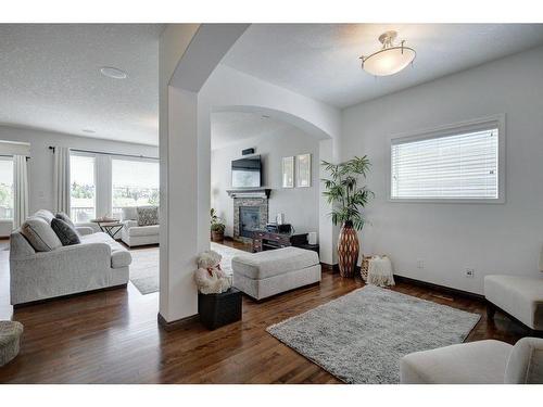 119 Brightoncrest Terrace Se, Calgary, AB - Indoor Photo Showing Living Room