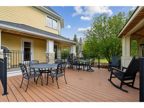 24226 Westbluff Drive, Rural Rocky View County, AB - Outdoor With Deck Patio Veranda With Exterior