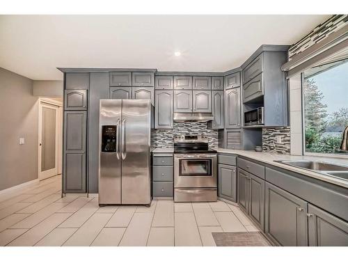 16 Rundlewood Bay Ne, Calgary, AB - Indoor Photo Showing Kitchen With Upgraded Kitchen