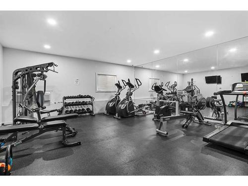 1412-181 Skyview Ranch Manor Ne, Calgary, AB - Indoor Photo Showing Gym Room