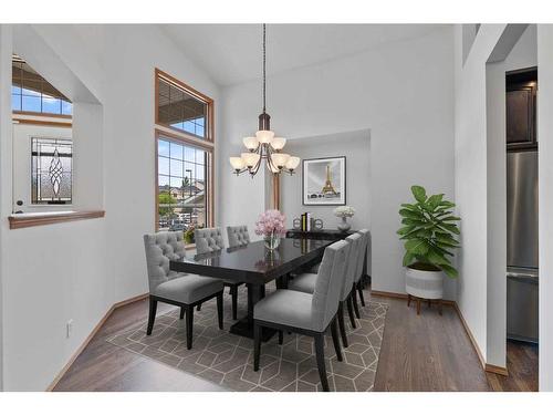 79 Mt Assiniboine Circle Se, Calgary, AB - Indoor Photo Showing Dining Room