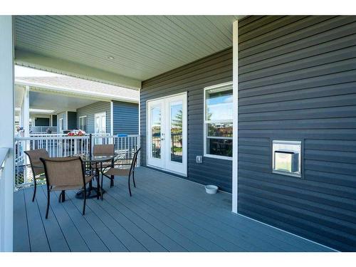 26 Stone Garden Crescent, Carstairs, AB - Outdoor With Deck Patio Veranda With Exterior