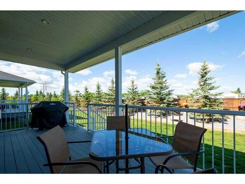 26 Stone Garden Crescent, Carstairs, AB - Outdoor With Deck Patio Veranda With Exterior