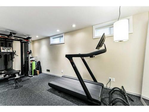 3708 35 Avenue Sw, Calgary, AB - Indoor Photo Showing Gym Room