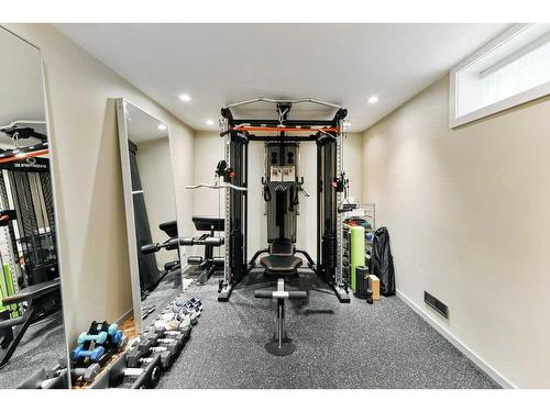 3708 35 Avenue Sw, Calgary, AB - Indoor Photo Showing Gym Room