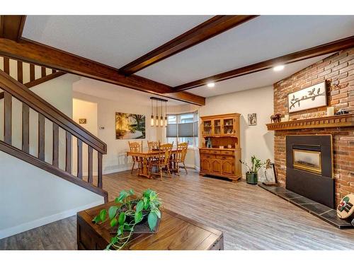 11-10910 Bonaventure Drive Se, Calgary, AB - Indoor With Fireplace