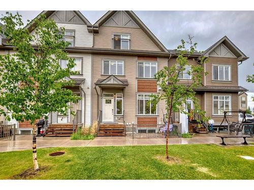 11 Copperstone Common Se, Calgary, AB - Outdoor With Deck Patio Veranda With Facade