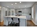 105 Everridge Drive Sw, Calgary, AB  - Indoor Photo Showing Kitchen With Upgraded Kitchen 