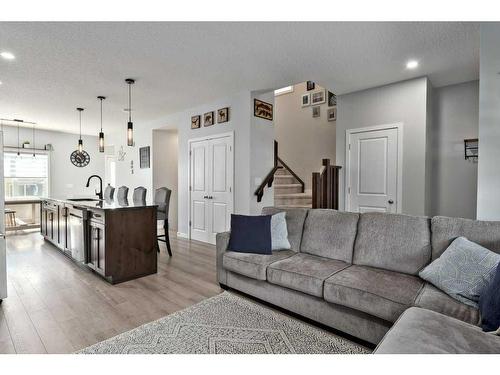 165 Legacy Crescent Se, Calgary, AB - Indoor Photo Showing Living Room