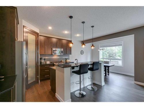 599 Panora Way Nw, Calgary, AB - Indoor Photo Showing Kitchen With Stainless Steel Kitchen With Upgraded Kitchen