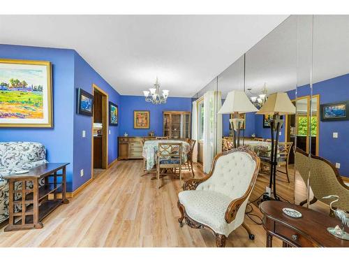 9308 26 Street Sw, Calgary, AB - Indoor Photo Showing Living Room With Fireplace