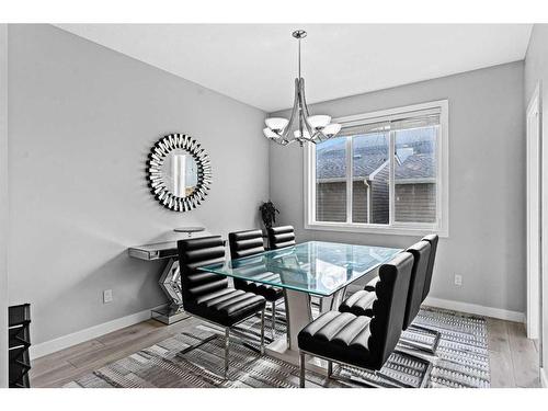 141 Corner Meadows Gate Ne, Calgary, AB - Indoor Photo Showing Dining Room