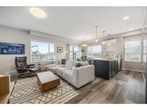 2302-19489 Main Street Se, Calgary, AB - Indoor Photo Showing Living Room