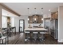 54 Evanscrest Common Nw, Calgary, AB  - Indoor Photo Showing Kitchen With Stainless Steel Kitchen With Upgraded Kitchen 