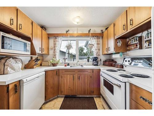 10228 Maple Brook Place Se, Calgary, AB - Indoor Photo Showing Kitchen With Double Sink